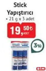 STUDİ STİCK YAPIŞTIRICI 3 ADET STUDİ STİCK YAPIŞTIRICI 3 ADET